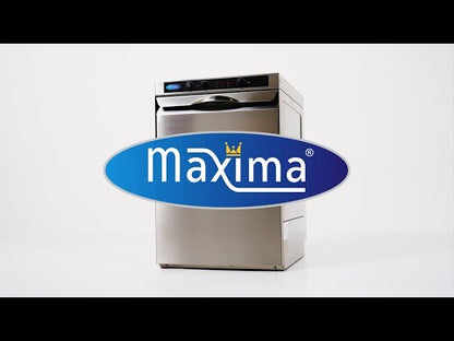 Maxima Glass Washer 35 x 35cm - with Rinse Aid Pump - 230V