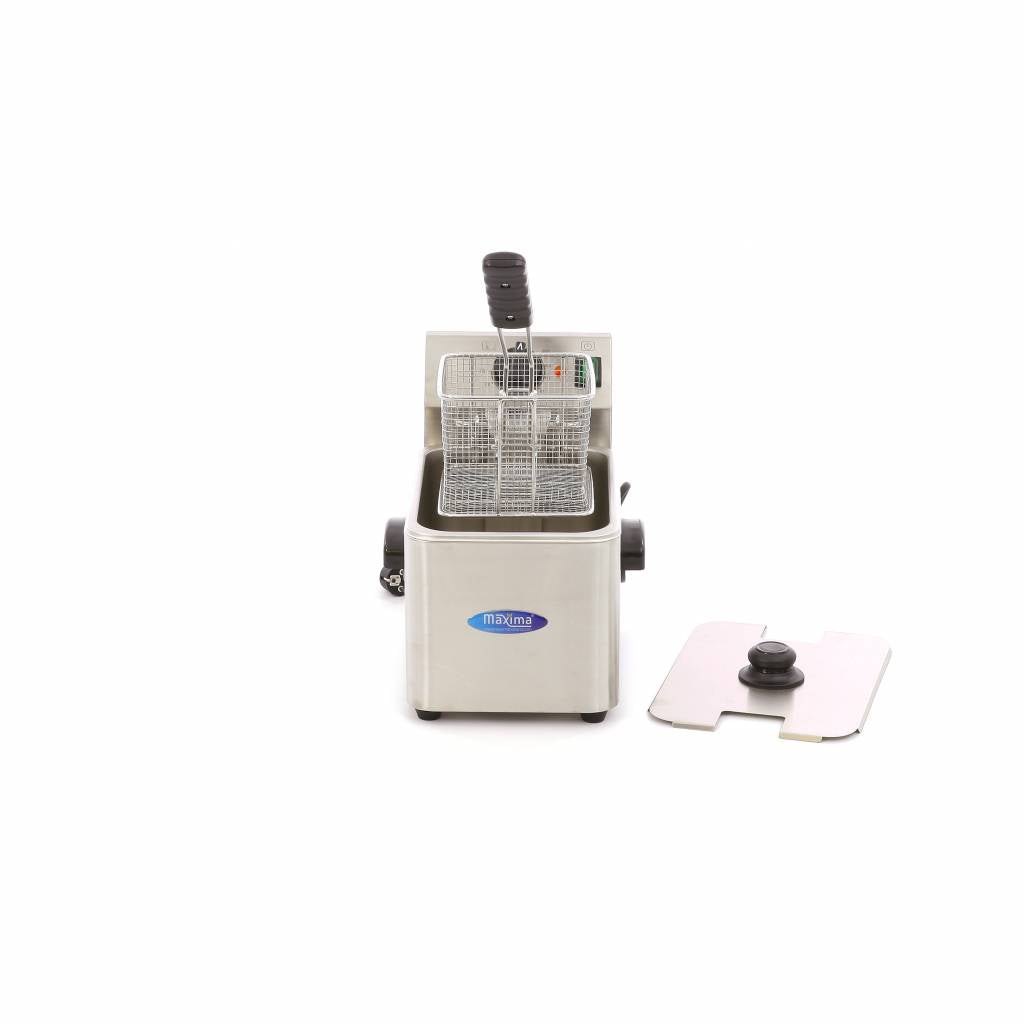 Maxima Frituurpan - 4 L - 1 Mand - tot 1 Kg Frites