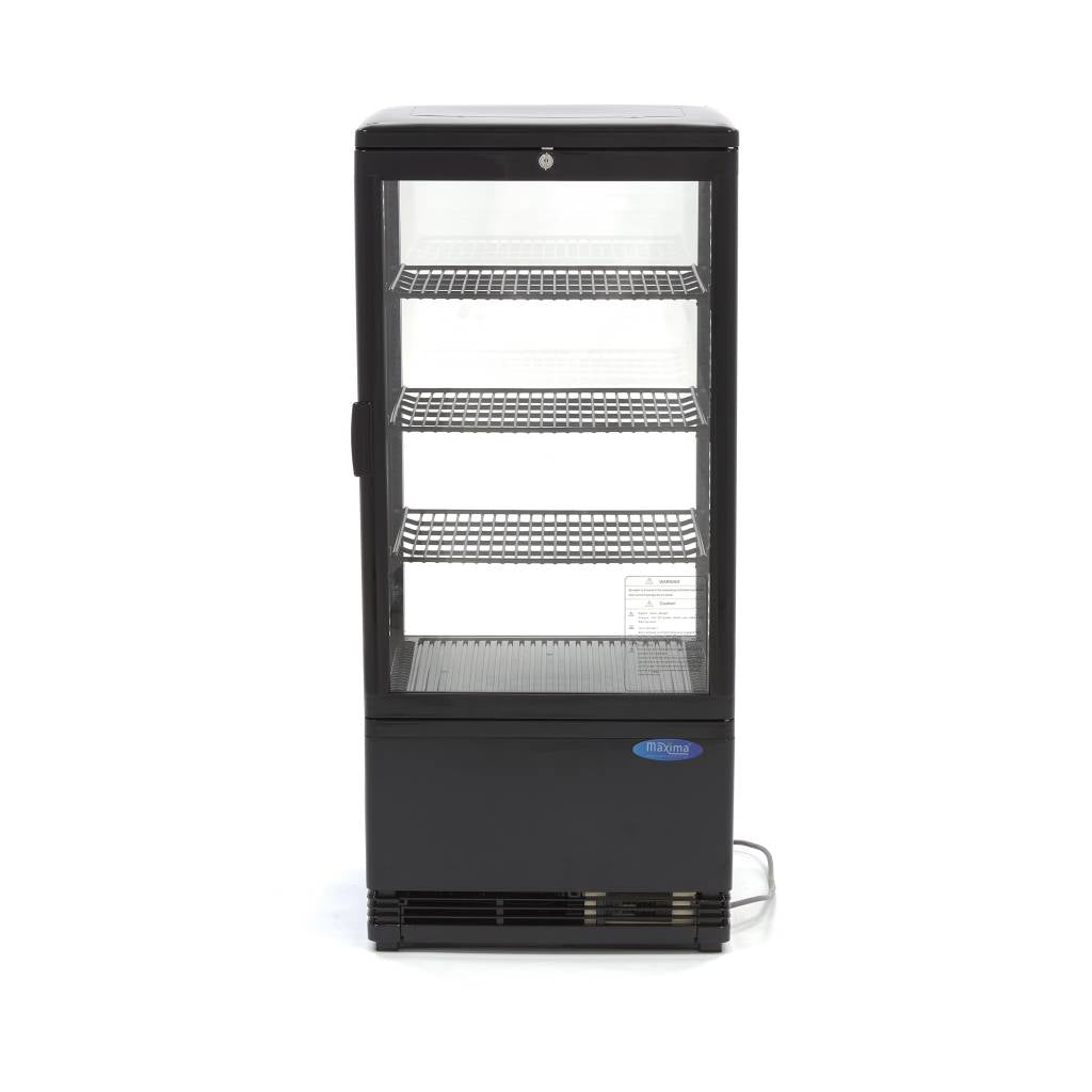 Maxima Mini Koelvitrine - 78 L - 43 cm