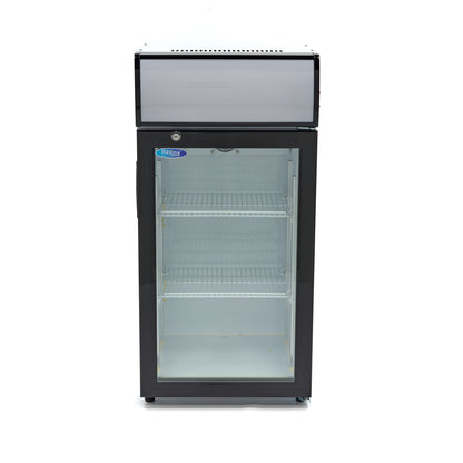 Maxima Mini Fridge 80L - 2 Adjustable Shelves - White