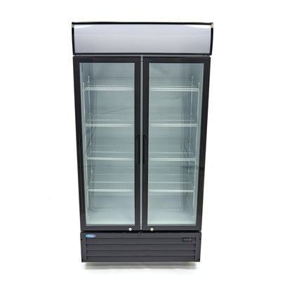 Maxima Display Fridge 800L - 8 Adjustable Shelves - White