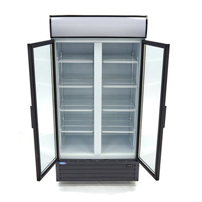 Maxima Display Fridge 800L - 8 Adjustable Shelves - White
