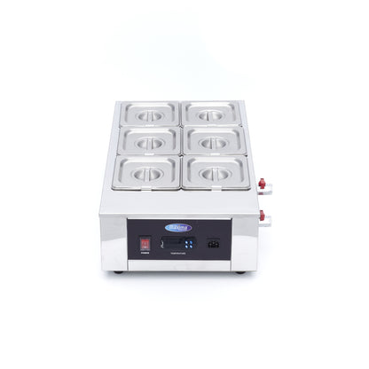 Maxima Chocoladesmelter - 6 x 1/6 GN 10 cm