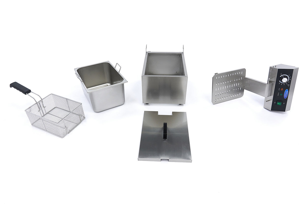 Maxima Frituurpan - 11 L - 1 Mand - tot 1,4 Kg Frites