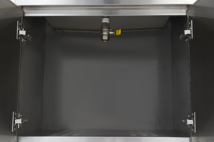Maxima Frituurpan - 35 L - 1 Mand - met Tapkraan - 400V