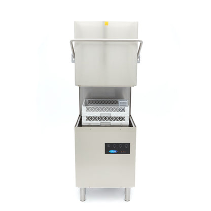 Maxima Doorschuifvaatwasser - 50 x 50 cm - met Afvoer-, Glansspoel- en Zeeppomp – 400V