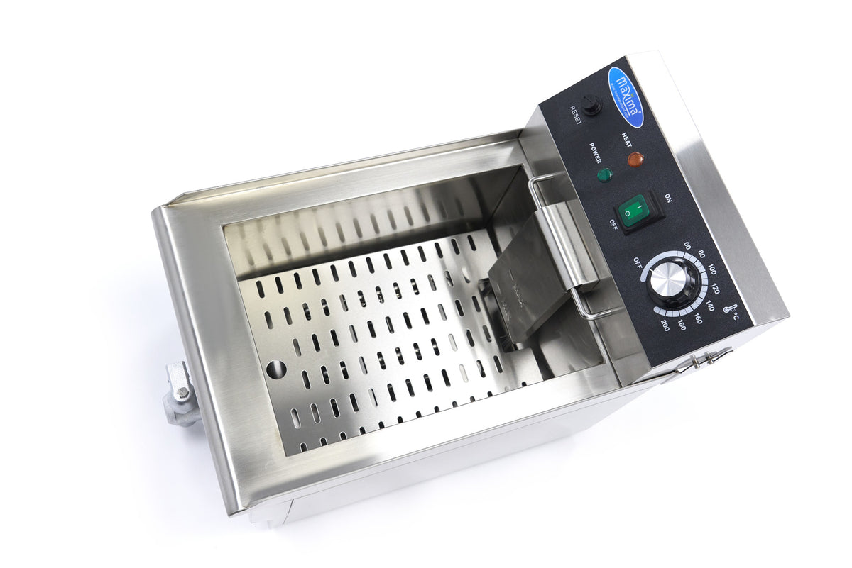 Maxima Frituurpan - 10 L - 1 Mand - met Tapkraan