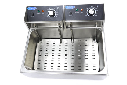 Maxima Frituurpan - 15 L - 1 Mand - tot 3 Kg Frites