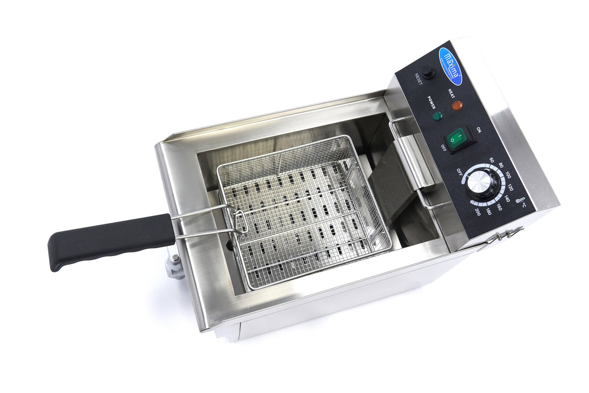 Maxima Frituurpan - 10 L - 1 Mand - met Tapkraan