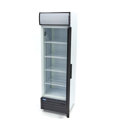 Maxima Display Fridge 360L - 4 Adjustable Shelves - White