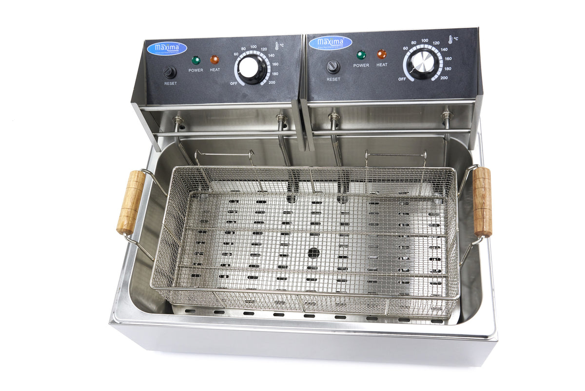 Maxima Frituurpan - 15 L - 1 Mand - tot 3 Kg Frites