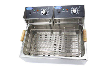 Maxima Frituurpan - 15 L - 1 Mand - tot 3 Kg Frites