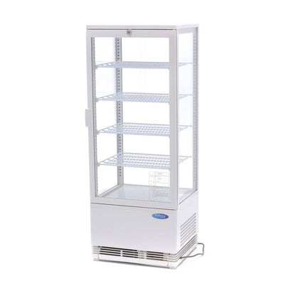 Maxima Koelvitrine - 98 L - 43 cm - Wit