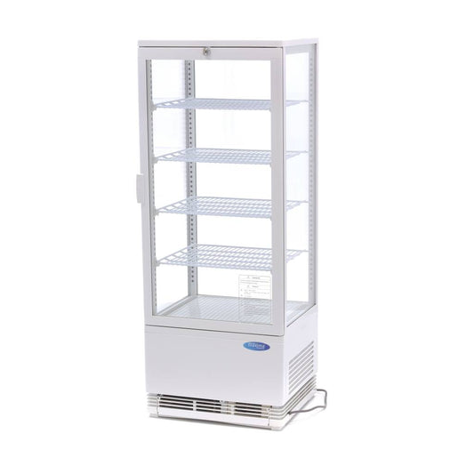 Maxima Display Fridge - 98L - 43cm - White