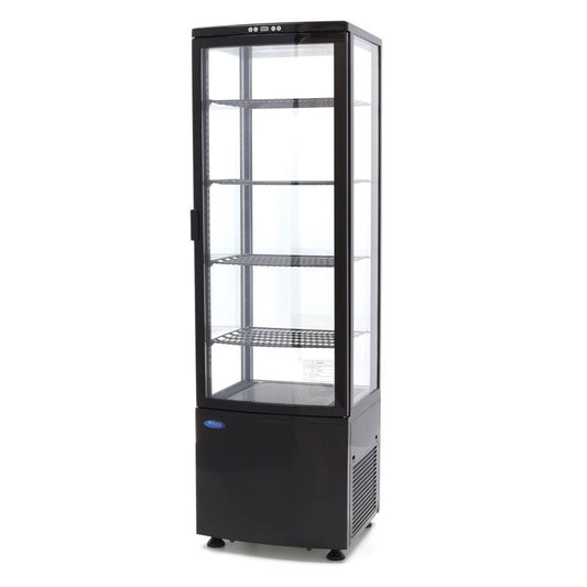 Maxima Display Fridge - 235L - 52cm - Black
