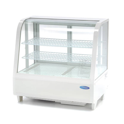 Maxima Gebaksvitrine - 100 L - 68 cm - Wit