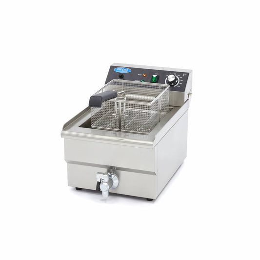 Maxima Frituurpan - 16 L - 1 Mand - met Tapkraan