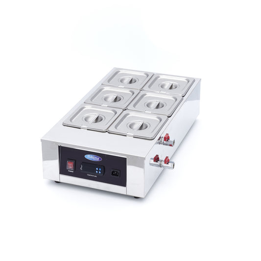Maxima Chocoladesmelter - 6 x 1/6 GN 10 cm