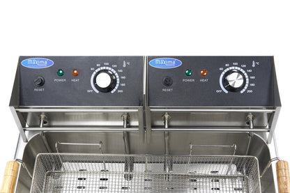 Maxima Frituurpan - 15 L - 1 Mand - tot 3 Kg Frites