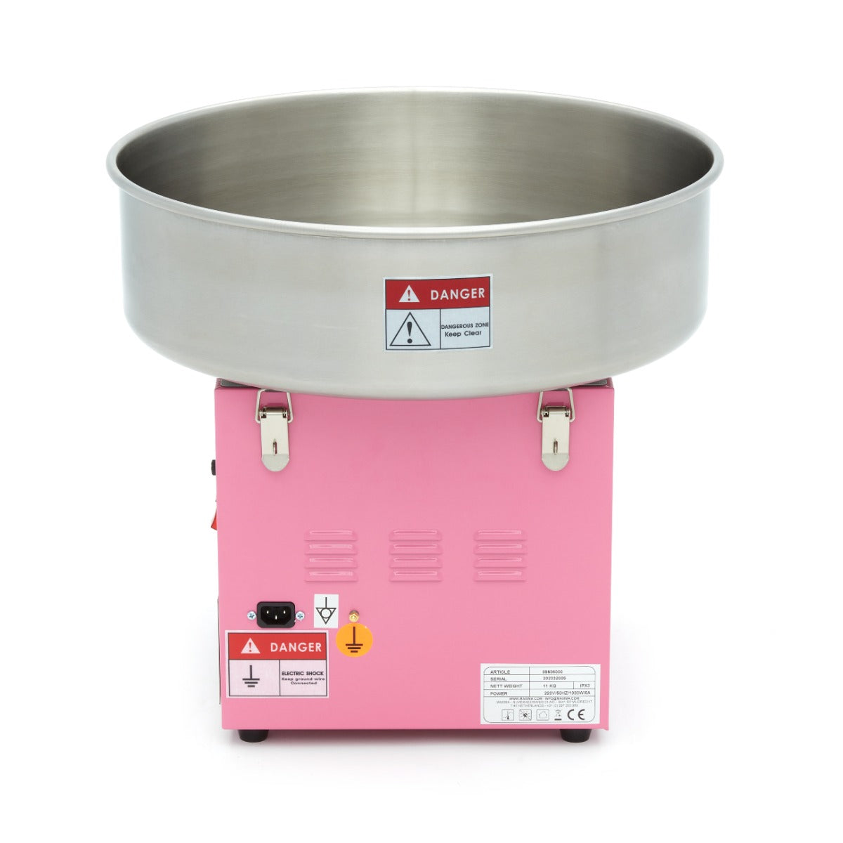 Maxima Candy Floss Machine – Ø 52cm - Pink