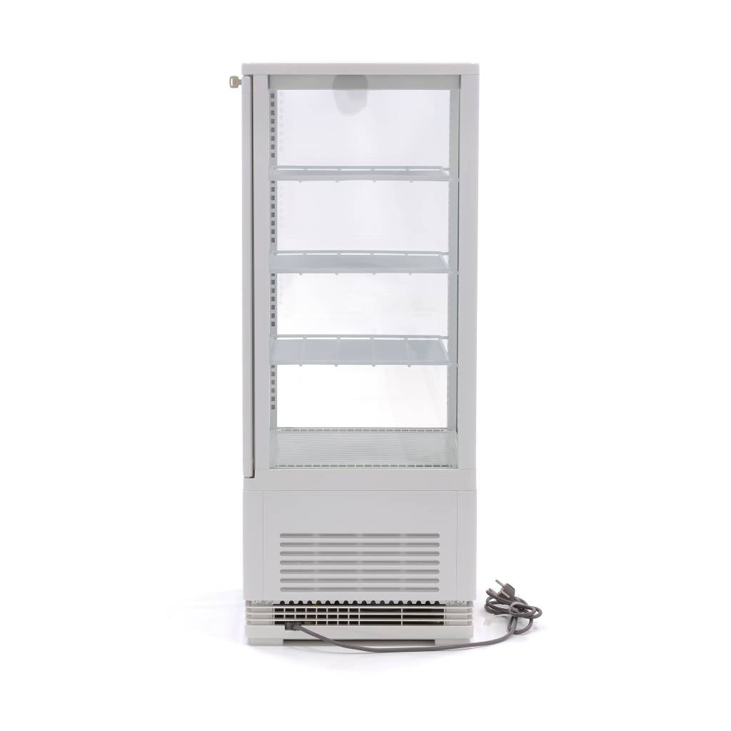 Maxima Mini Koelvitrine - 78 L - 43 cm - Wit