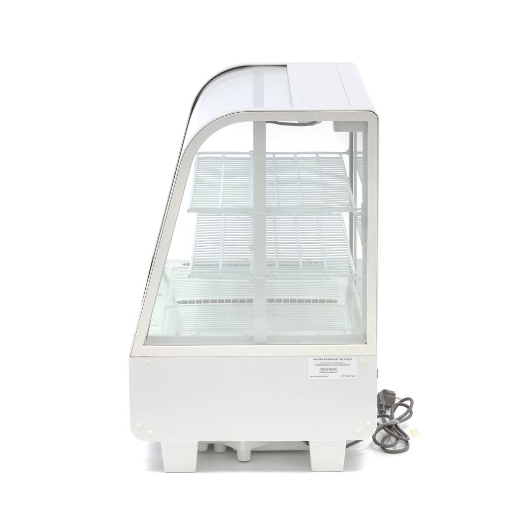 Maxima Gebaksvitrine - 100 L - 68 cm - Wit
