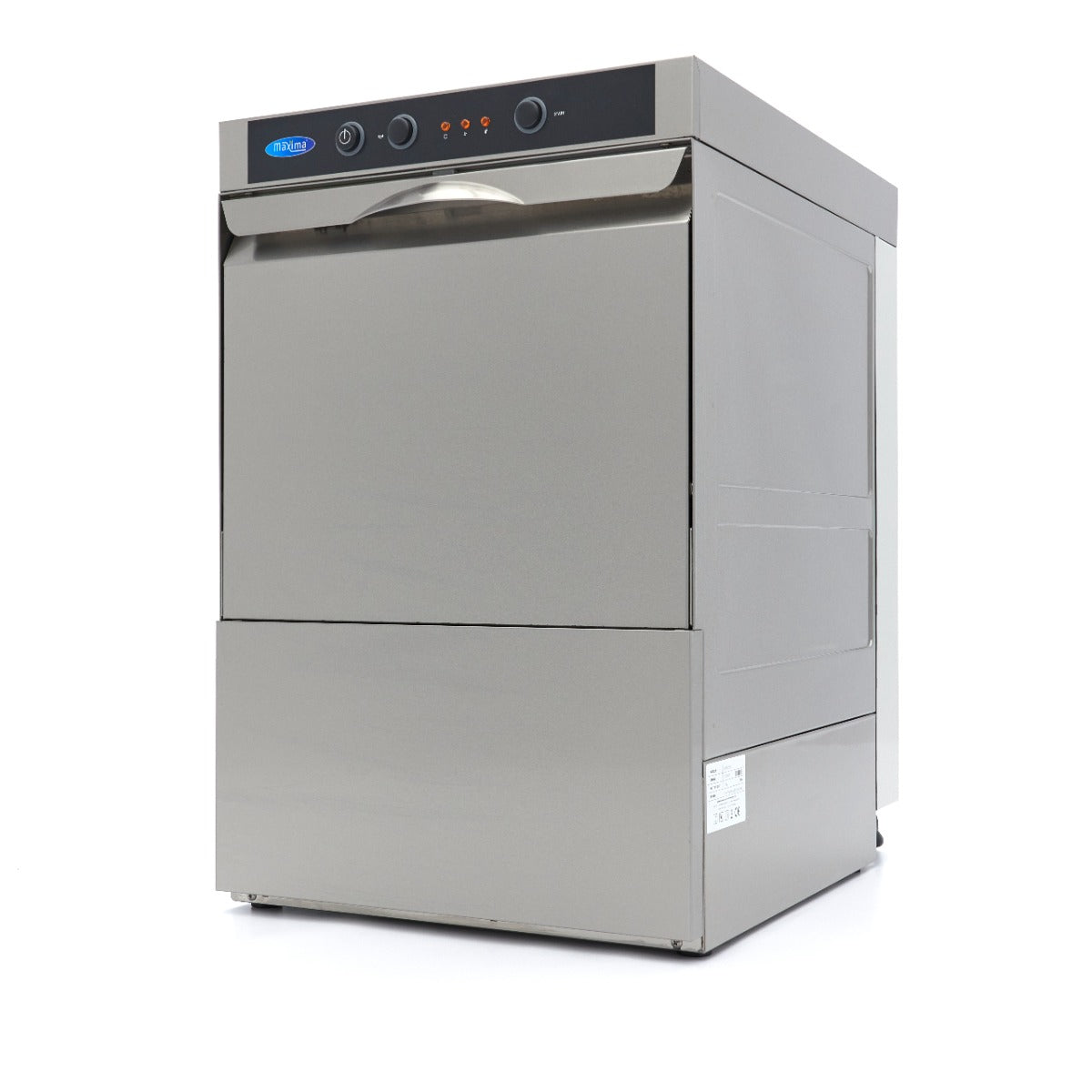 Maxima Undercounter Dishwasher 40 x 40cm - with Rinse Aid Pump - 230V