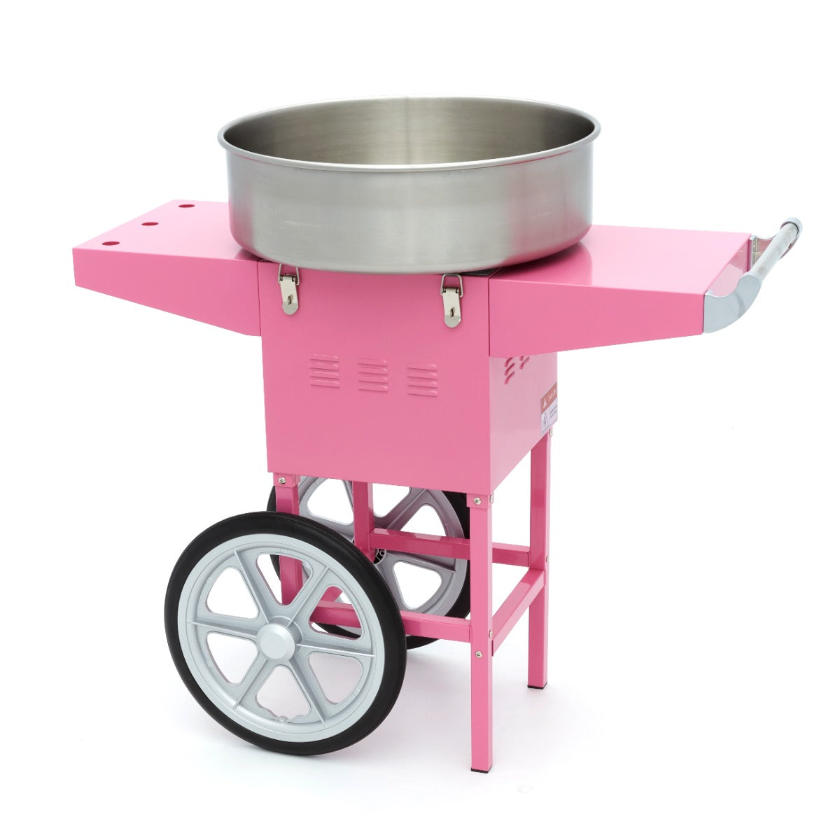 Maxima Candy Floss Machine – Ø 52cm – Pink – with Cart