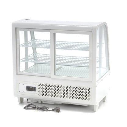 Maxima Gebaksvitrine - 100 L - 68 cm - Wit