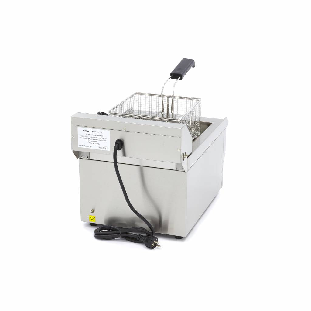 Maxima Frituurpan - 16 L - 1 Mand - met Tapkraan