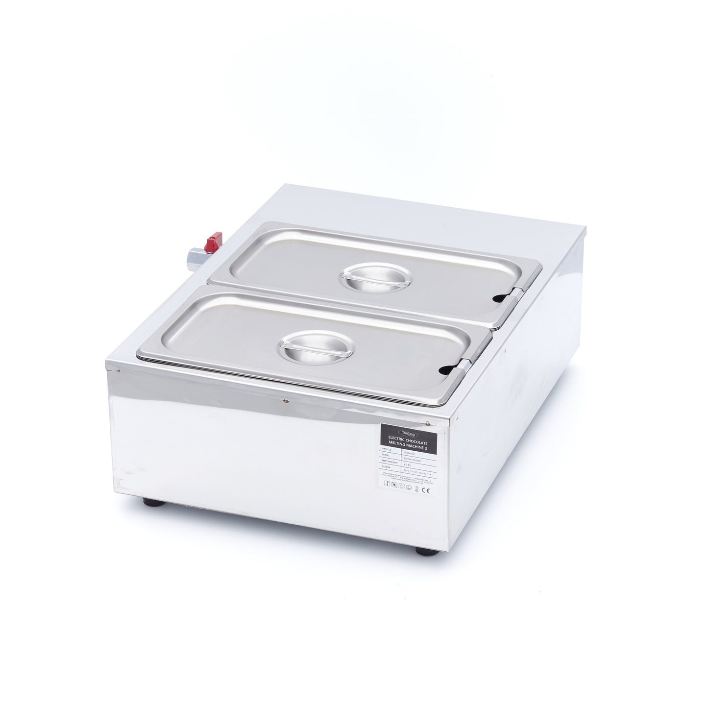 Maxima Chocoladesmelter - 2 x 1/3 GN 10 cm