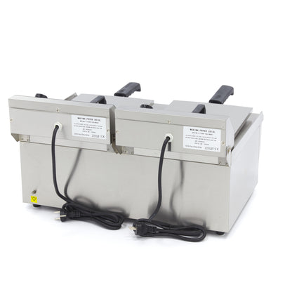 Maxima Frituurpan - 2x 13 L - 2 Manden - met Tapkraan