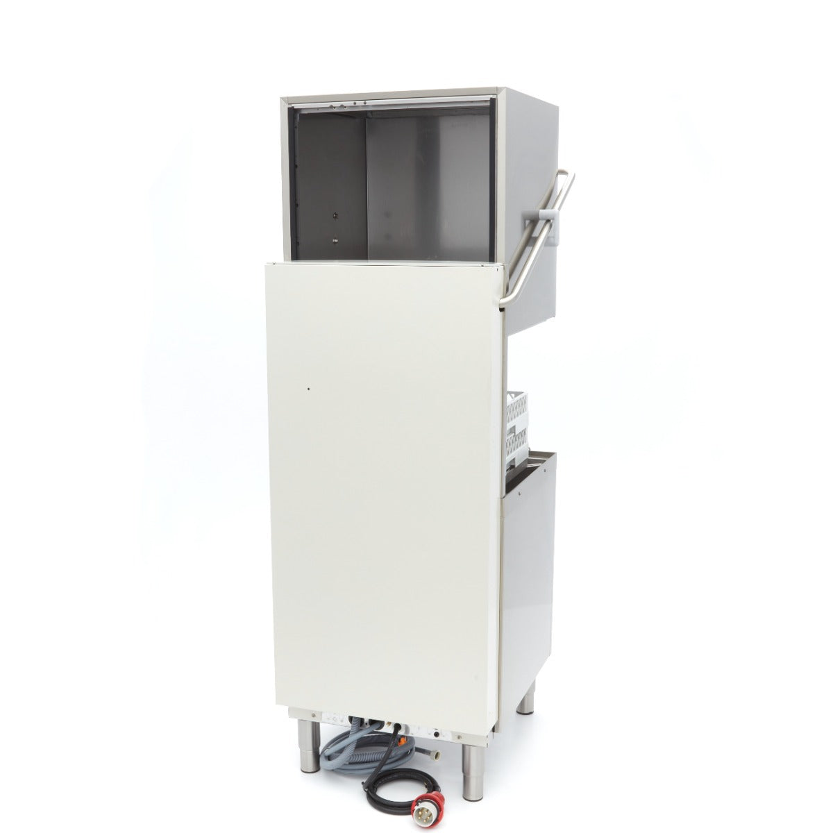 Maxima Doorschuifvaatwasser - 50 x 50 cm - met Afvoer-, Glansspoel- en Zeeppomp – 400V