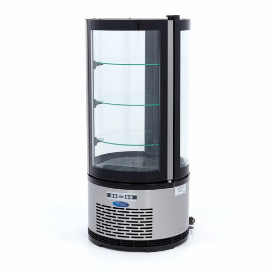 Maxima Display Fridge - 100L - 48cm - Round