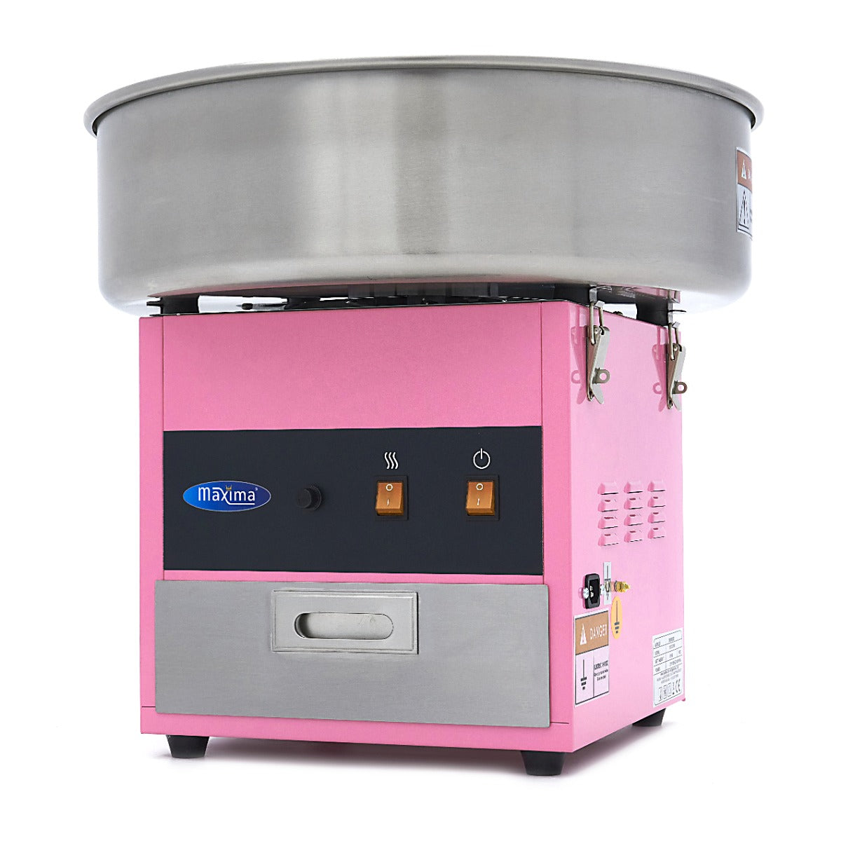 Maxima Candy Floss Machine – Ø 52cm - Pink
