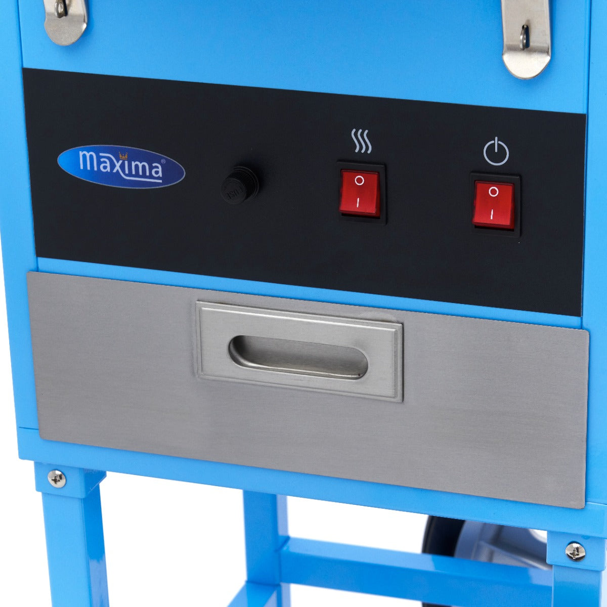 Maxima Candy Floss Machine – Ø 52cm – Blue – with Cart