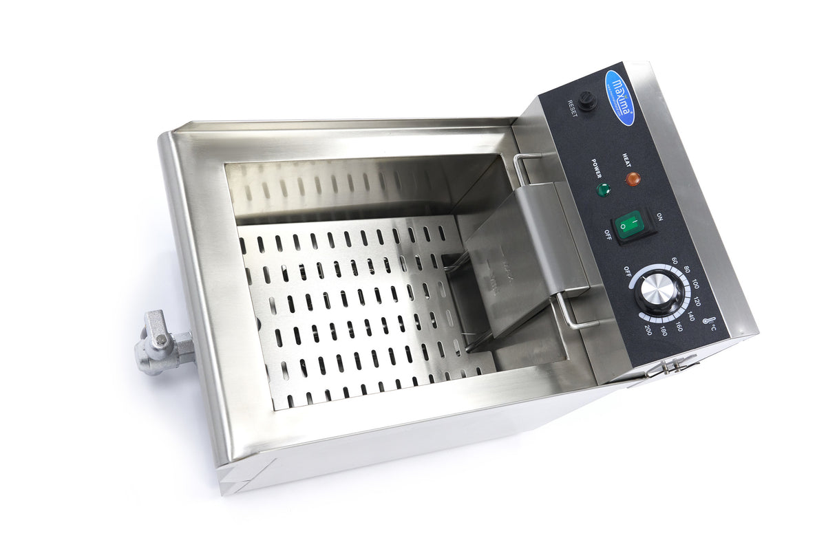 Maxima Frituurpan - 13 L - 1 Mand - met Tapkraan