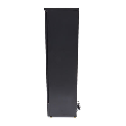 Maxima Drinks Fridge - 2 Hinged Door - 10 Adjustable Shelves