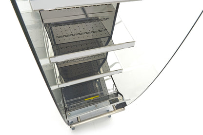 Maxima Open Drinks Fridge 220L - 4 Shelves