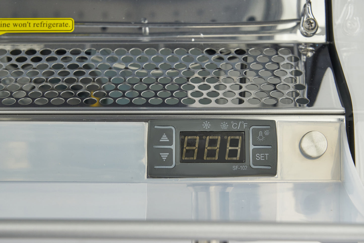 Maxima Open Drinks Fridge 220L - 4 Shelves
