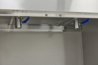 Maxima Frituurpan - 2x 16 L - 2 Manden - met Tapkraan en Opbergruimte - 400V