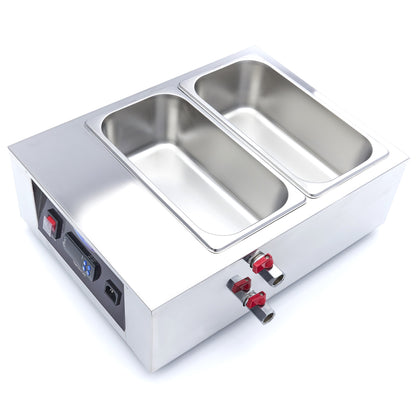 Maxima Chocoladesmelter - 2 x 1/3 GN 10 cm