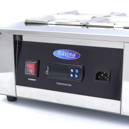 Maxima Chocoladesmelter - 4 x 1/6 GN 10 cm