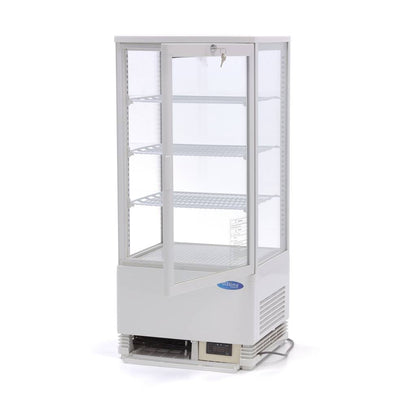 Maxima Mini Koelvitrine - 78 L - 43 cm - Wit