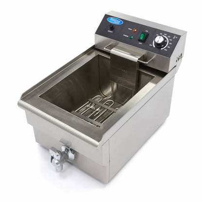 Maxima Frituurpan - 16 L - 1 Mand - met Tapkraan