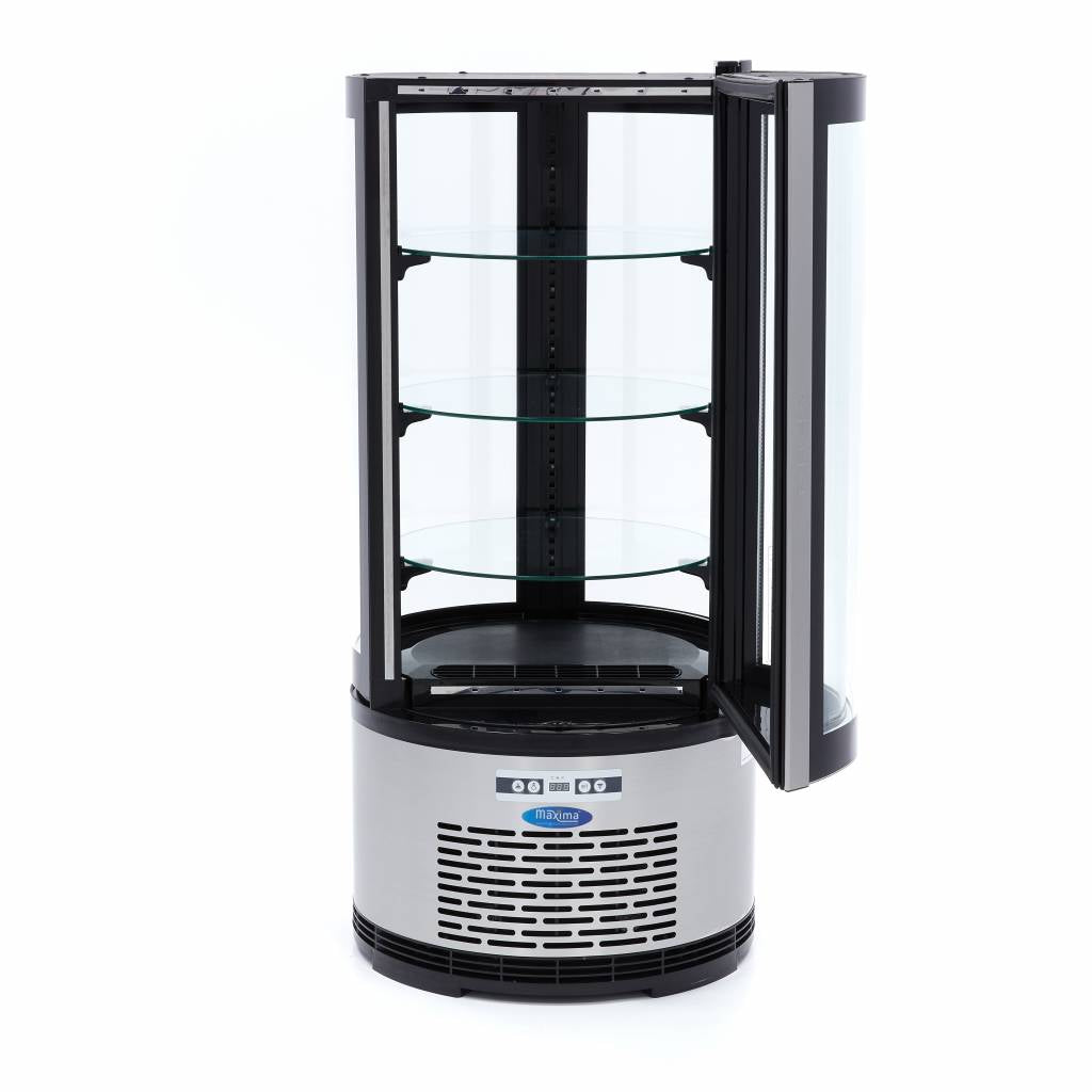 Maxima Gebaksvitrine - 100 L - 48 cm - Rond