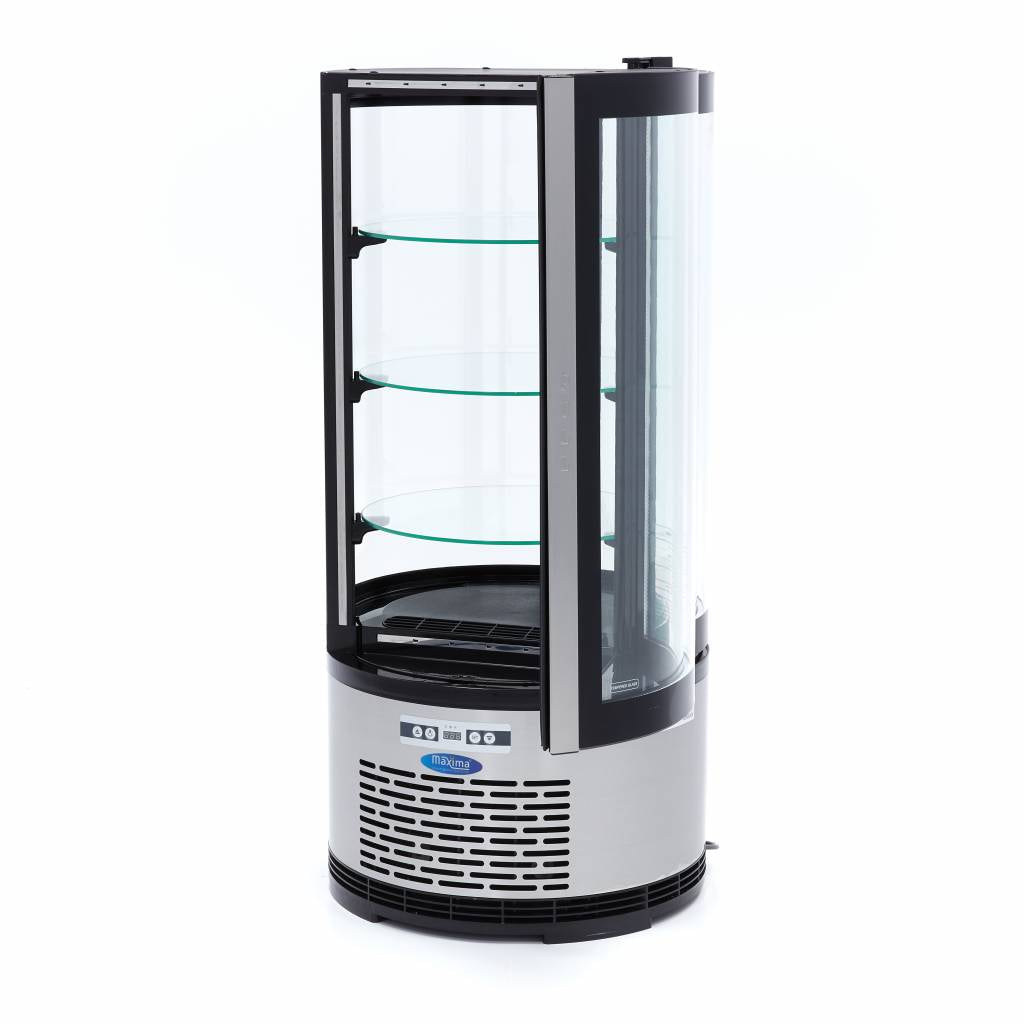 Maxima Gebaksvitrine - 100 L - 48 cm - Rond