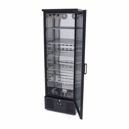 Maxima Drinks Fridge - 1 Hinged Door - 5 Adjustable Shelves