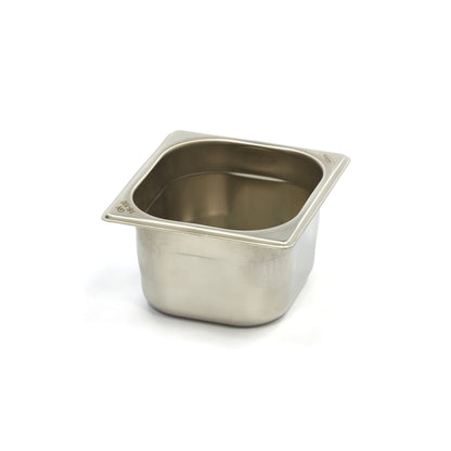 Maxima Gastronorm Container - 1/6 GN - Stainless Steel - RVSVoordeel